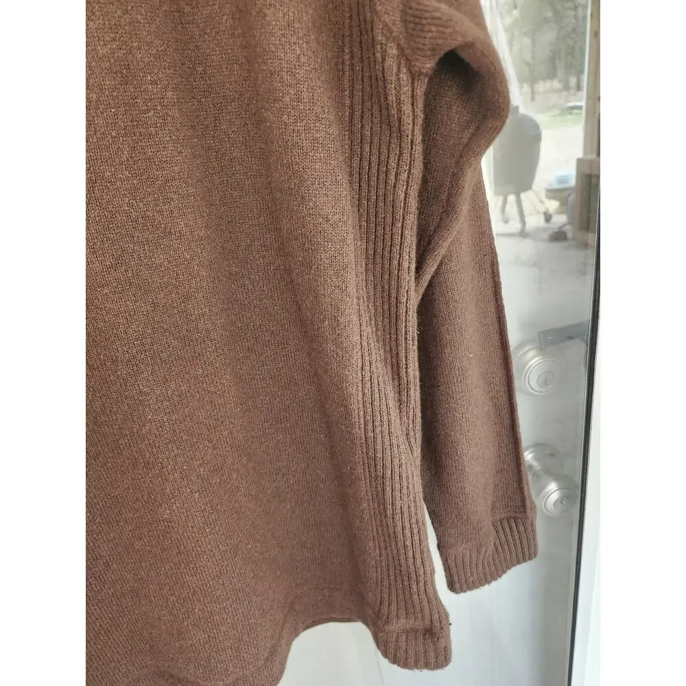 North Face Men's XL Brown Crew Neck Pullover Sweater Cotton-Wool Blend  Preppy